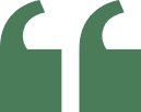 Green quotation mark on black background.